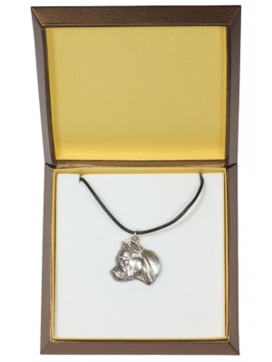 American Staffordshire Terrier - necklace (silver plate) - 2943 - 31087