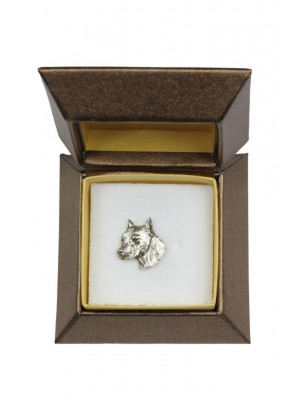 American Staffordshire Terrier - pin (silver plate) - 2668 - 28950