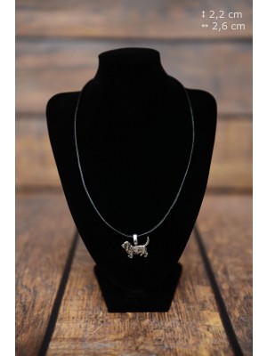 Basset Hound - necklace (strap) - 3839 - 37184