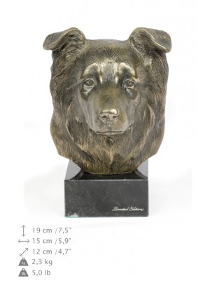 Border Collie - figurine (bronze) - 178 - 22086