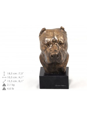 Dogo Argentino - figurine (bronze) - 209 - 9136