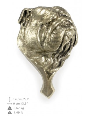 English Bulldog - knocker (brass) - 323 - 7264