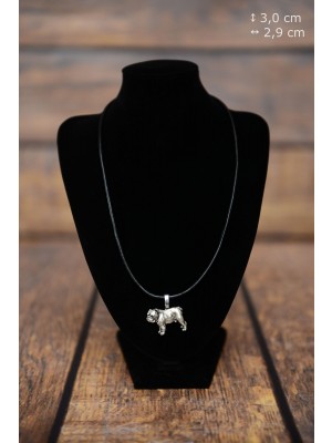 English Bulldog - necklace (strap) - 3833 - 37122