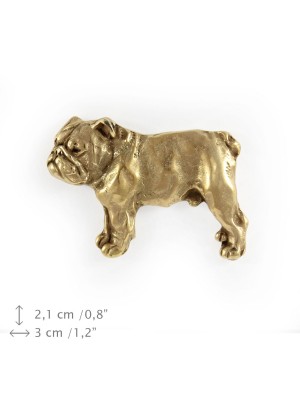English Bulldog - pin (gold plating) - 1050 - 7770