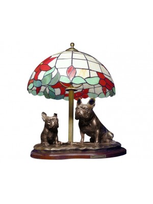 French Bulldog - lamp (bronze) - 658 - 35513