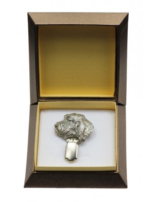 Grand Basset Griffon Vendéen - clip (silver plate) - 2578 - 28159