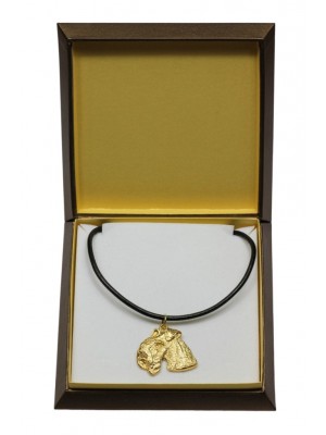 Lakeland Terrier - necklace (gold plating) - 3072 - 31708