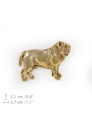 Neapolitan Mastiff - pin (gold) - 1557 - 7533