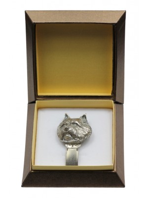 Norwich Terrier - clip (silver plate) - 2571 - 28152