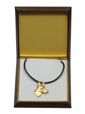 Pharaoh Hound - necklace (gold plating) - 3054 - 31690