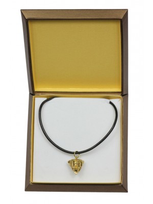 Rottweiler - necklace (gold plating) - 2522 - 27681