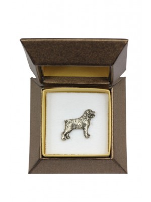 Rottweiler - pin (silver plate) - 2646 - 28928