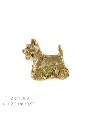 Scottish Terrier - pin (gold plating) - 1085 - 7831
