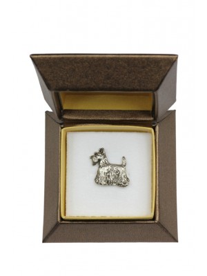 Scottish Terrier - pin (silver plate) - 2665 - 28947