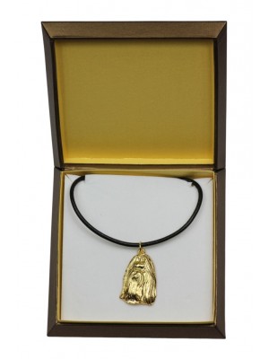 Shih Tzu - necklace (gold plating) - 2488 - 27647