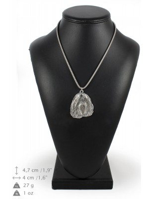 Shih Tzu - necklace (silver chain) - 3268 - 34212