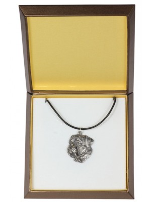 Spanish Mastiff - necklace (silver plate) - 2960 - 31168