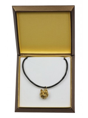 West Highland White Terrier - necklace (gold plating) - 2519 - 27678