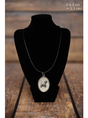 West Highland White Terrier - necklace (silver plate) - 3397 - 34768