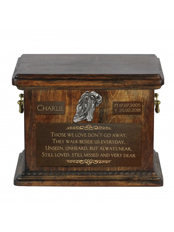 Urn for horses ashes 