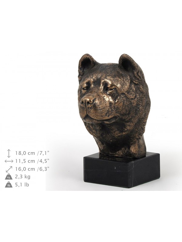 Akita Inu - figurine (bronze) - 162 - 9097