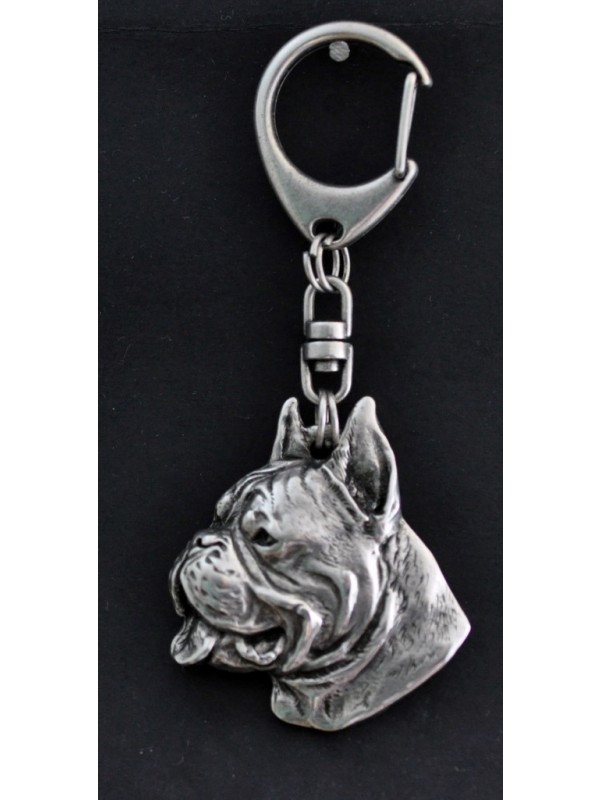Boxer - keyring (silver plate) - 40 - 249