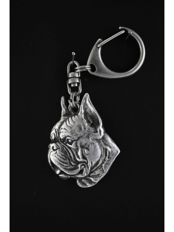Boxer - keyring (silver plate) - 89 - 495