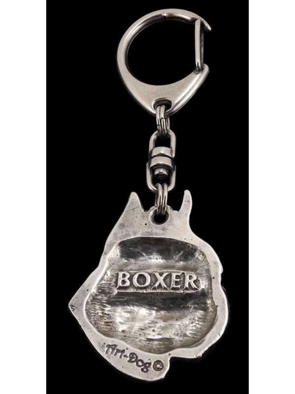 Boxer - keyring (silver plate) - 89 - 498