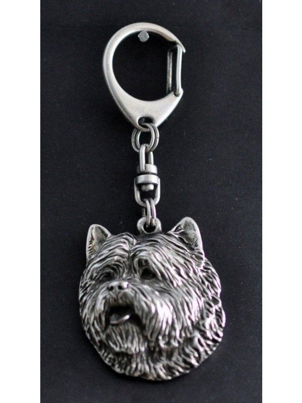 Cairn Terrier - keyring (silver plate) - 75 - 430