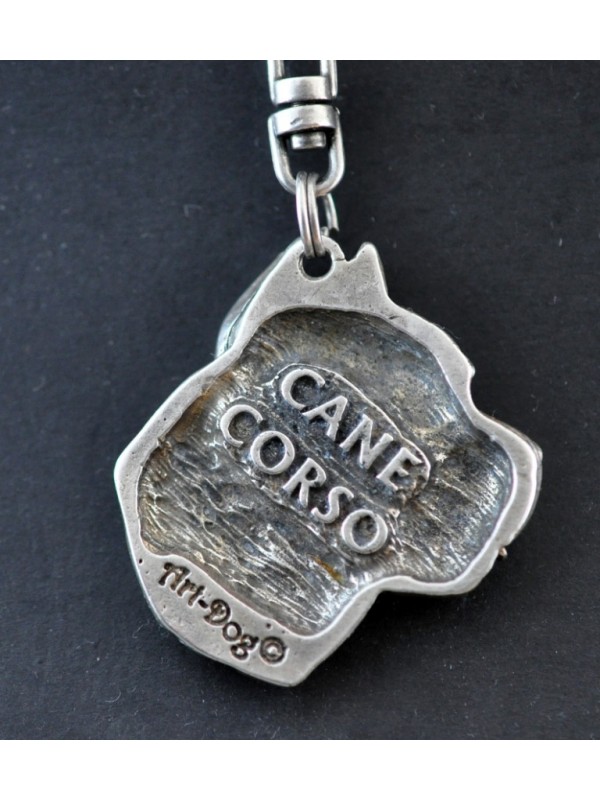 Cane Corso - keyring (silver plate) - 5 - 77