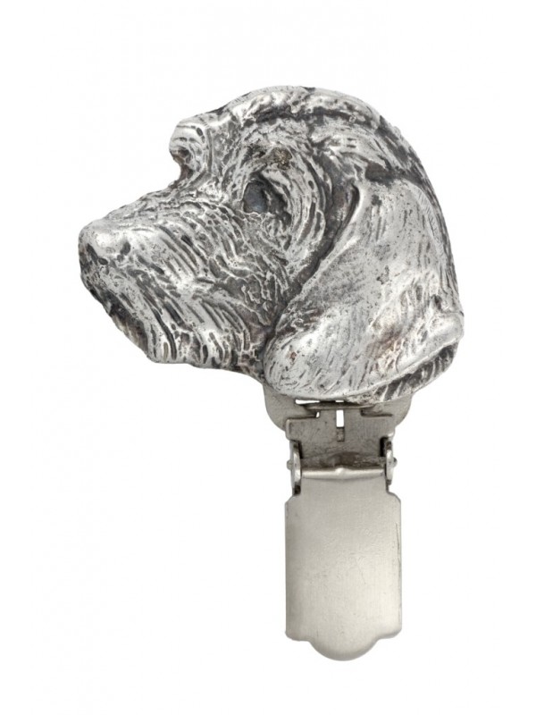 Dachshund - clip (silver plate) - 15 - 26201
