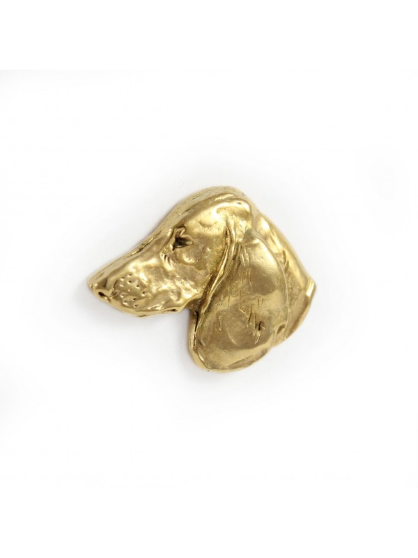 Dachshund - pin (gold plating) - 1054 - 7746
