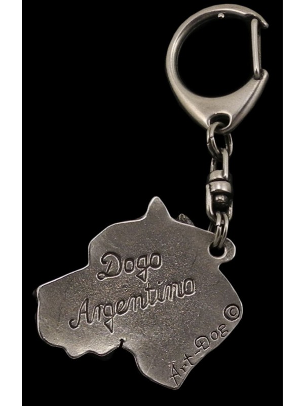 Dogo Argentino - keyring (silver plate) - 30 - 199