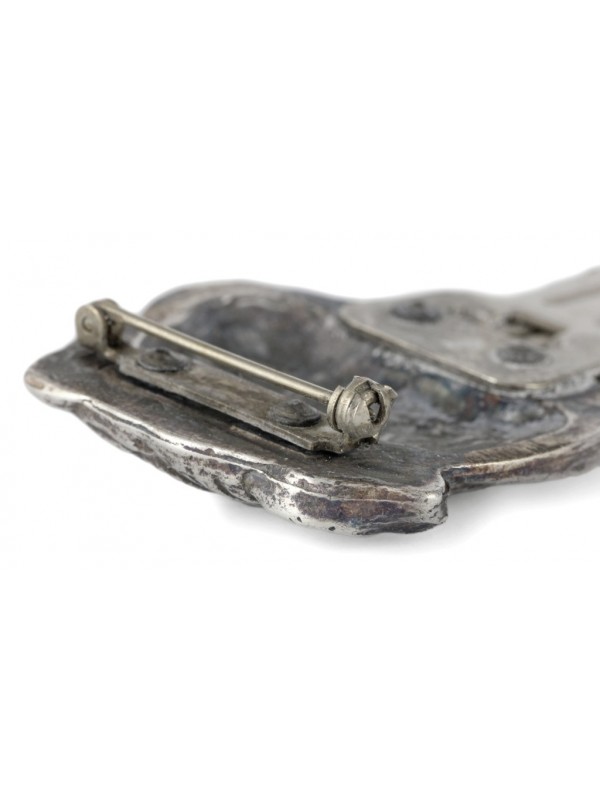 English Bulldog - clip (silver plate) - 283 - 26355