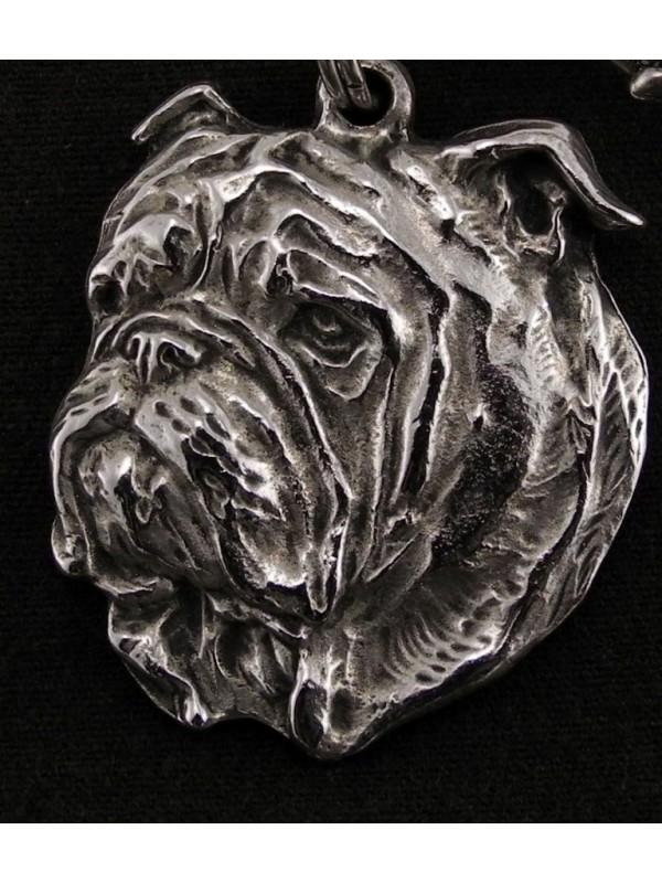 English Bulldog - necklace (strap) - 229 - 891