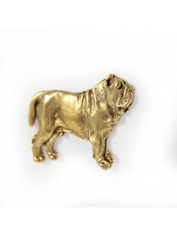 Neapolitan Mastiff - pin (gold plating) - 1052 - 7756