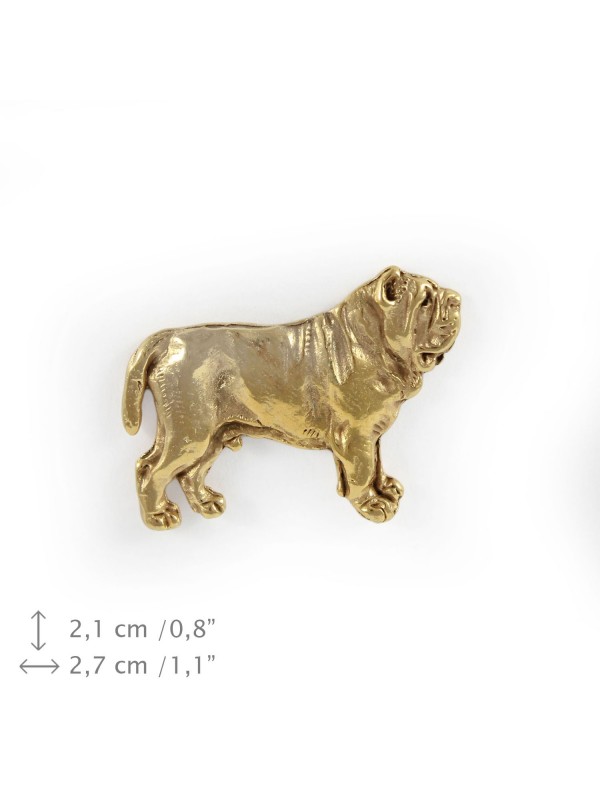 Neapolitan Mastiff - pin (gold plating) - 1052 - 7759