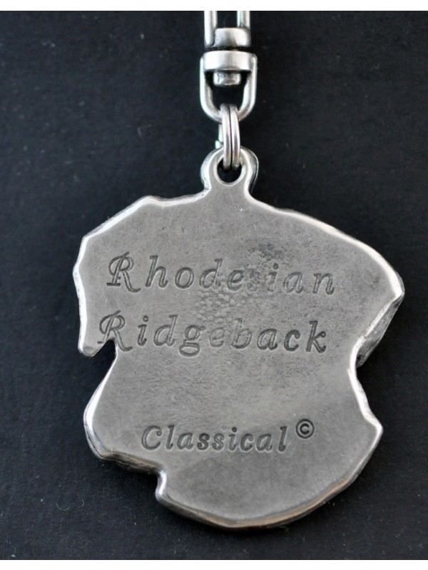 Rhodesian Ridgeback - keyring (silver plate) - 46 - 282