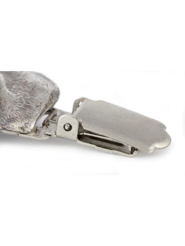 Siberian Husky - clip (silver plate) - 3 - 26177