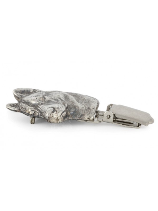 Siberian Husky - clip (silver plate) - 3 - 26183