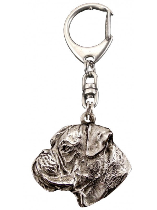 Boxer - keyring (silver plate) - 49