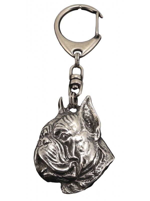 Boxer - keyring (silver plate) - 89 