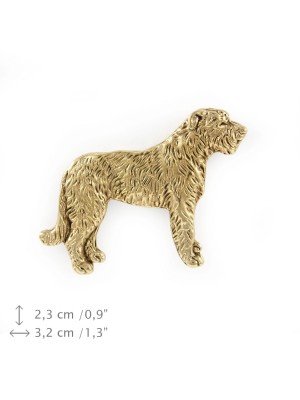 Irish Wolfhound - pin (gold) - 1486 - 7412