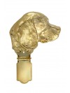 Beagle - clip (gold plating) - 1611 - 26838