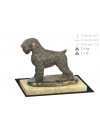 Black Russian Terrier - figurine (bronze) - 4636 - 41611