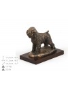 Black Russian Terrier - figurine (bronze) - 578 - 8320
