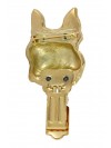 Boston Terrier - clip (gold plating) - 2592 - 28255