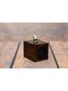 Bull Terrier - candlestick (wood) - 3892 - 37361
