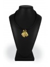 Bull Terrier - necklace (gold plating) - 989 - 25515