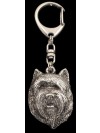 Cairn Terrier - keyring (silver plate) - 118 - 610